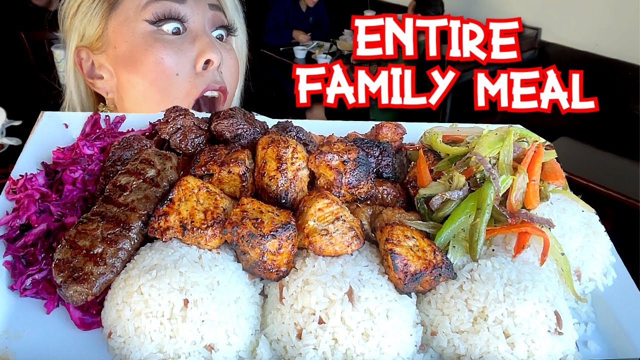 FAMILY PACK FOOD CHALLENGE at Istanbul Grill in Fountain Valley, CA!! #RainaisCrazy