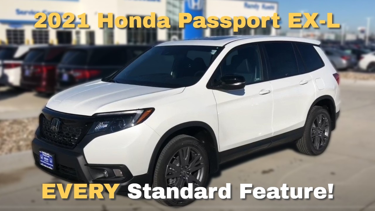 2021 Honda Passport EX-L Walk Around
