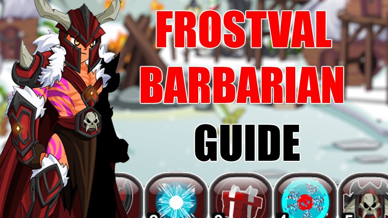 Полное прохождение класса Варвар в AQW Frostval (начиная с 2025 года) | /join Frostvale