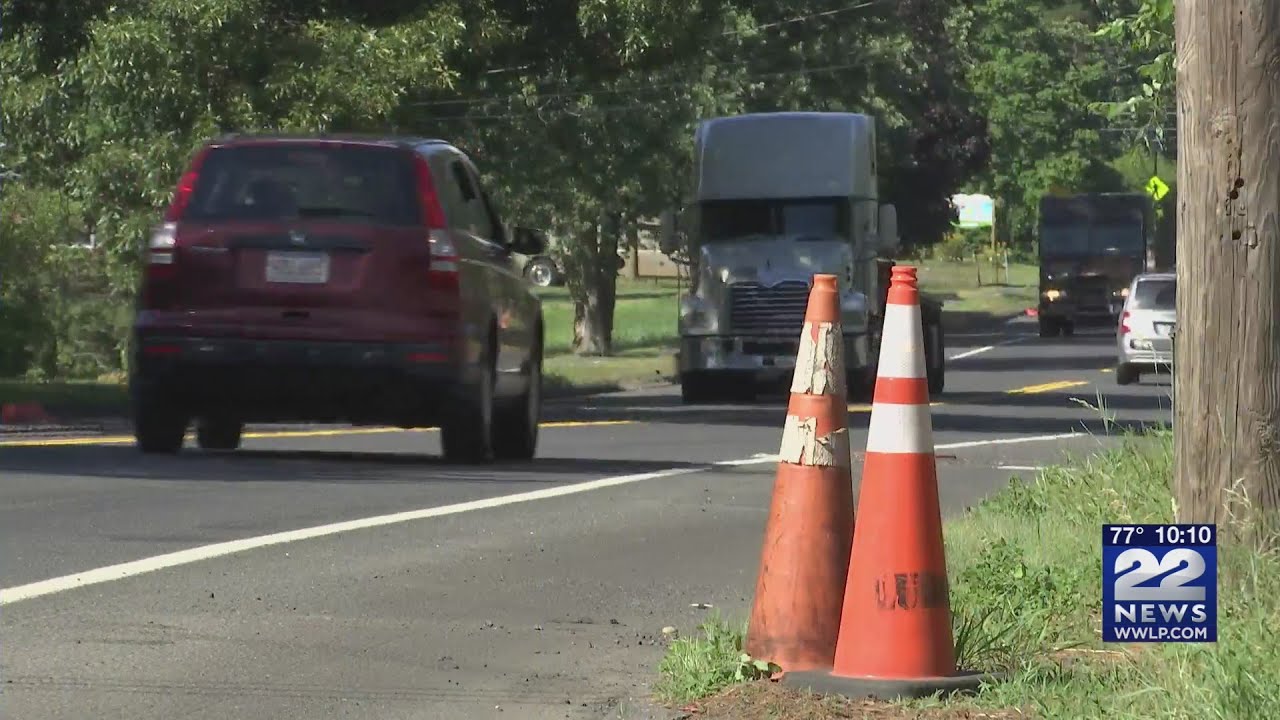 TRAFFIC: Route 202 reduced to one lane from South Hadley to Granby