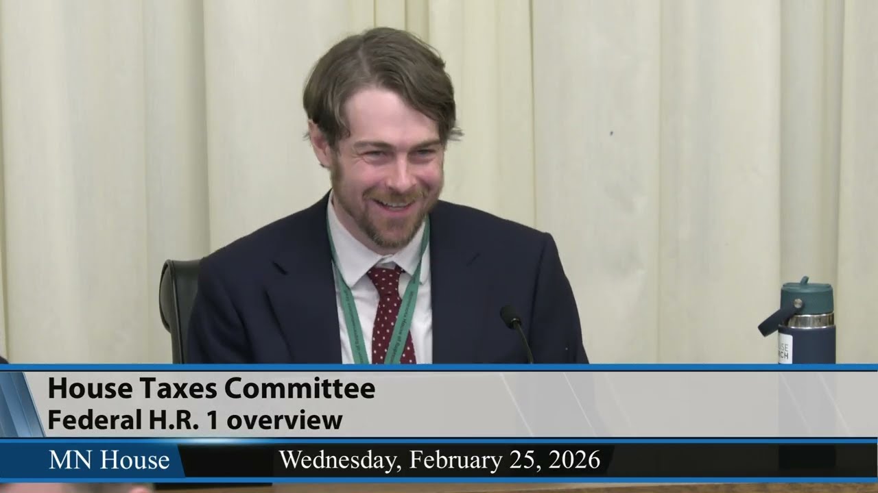 House Taxes Committee 2/25/26