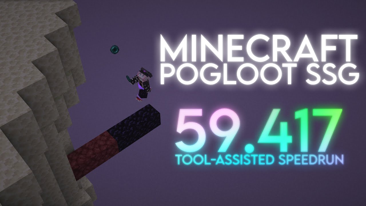 Beating Minecraft In Under 60 Seconds [TAS]