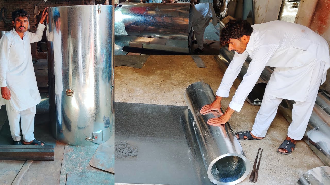 How to Build Wheat Storage Container | How to Make of Wheat Storage Drum | Wheat Storage Trunk