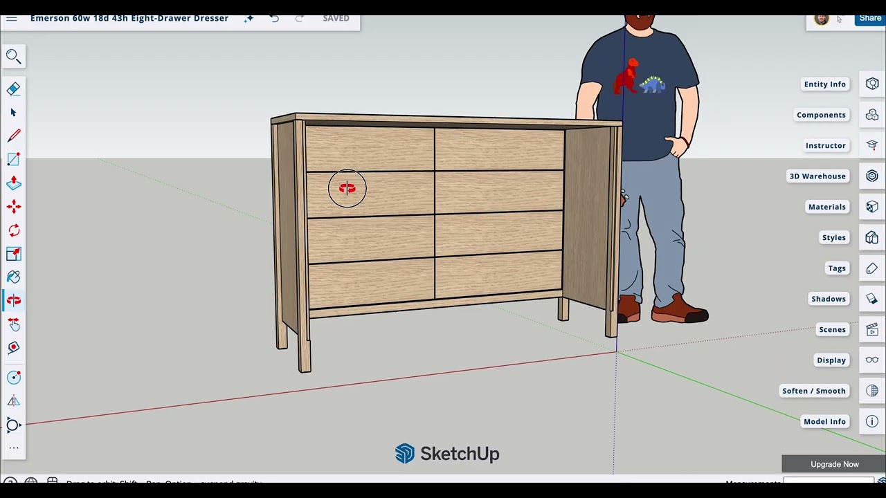 This Modern Dresser Looks Simple… Part 1: Designing What You Don’t See