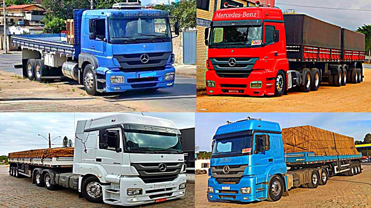 OS MB AXOR MAIS TOPS DO BRASIL!😱