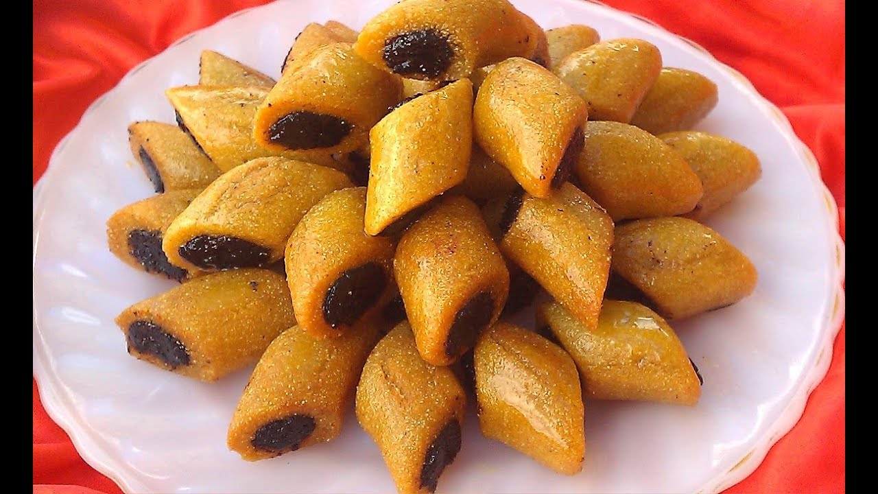 حلويات رمضان: مقروط بالسميدة والتمر اقتصادي وسهل التحضير بطريقة سهلة وناااجحة