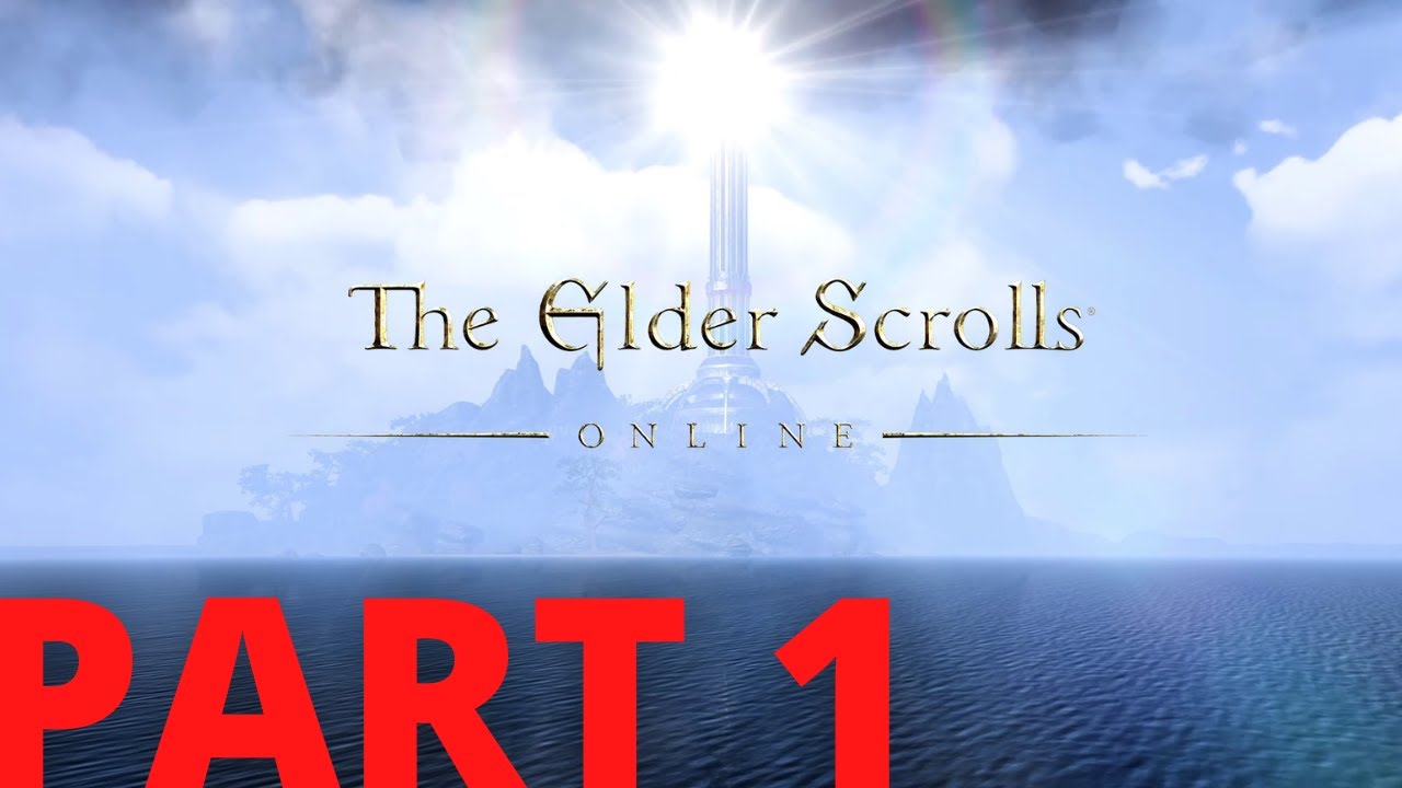 THE ELDER SCROLLS ONLINE:- PART 1:-  AND JOURNEY BEGINS(XBOX SERIES X)(NO COMMENTARY)