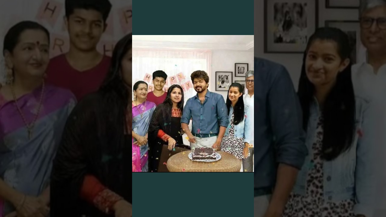 💕❤️Vijay Family Cute Children's ❤️ 💕 #vijayson#vijaydaughter #hanifcollectionvideo