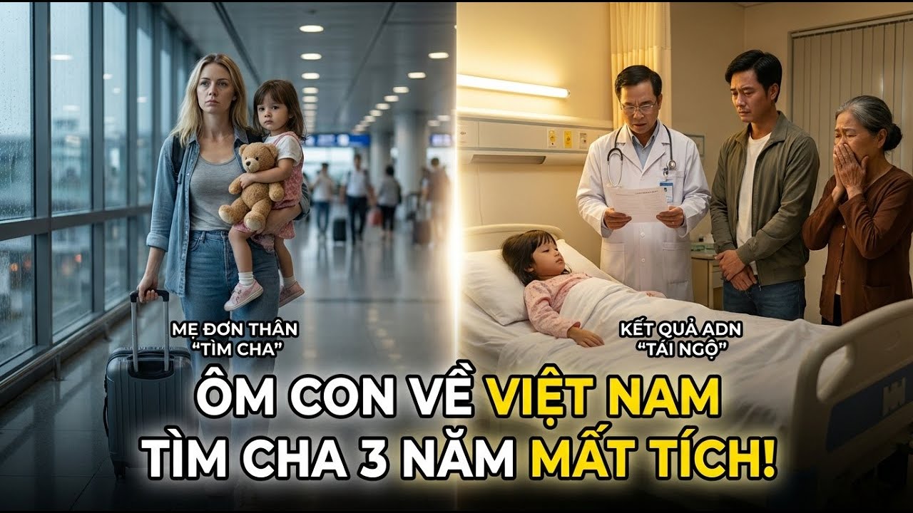 Cô Gái Mỹ Lặn Lội Về Việt Nam Tìm Cha Cho Con Và Sự Thật Đau Lòng Sau 3 Năm Mất Tích