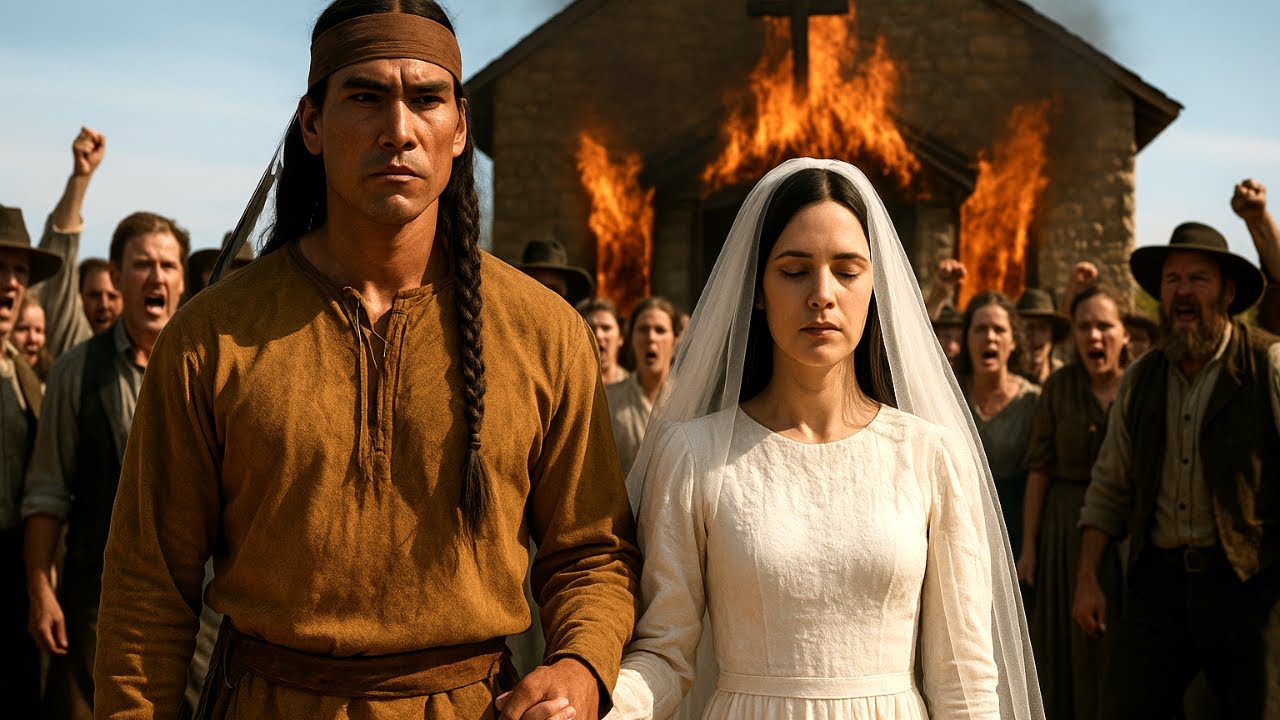 Они издевались над слепой невестой, пока бесстрашный воин апачей не объявил её своей женой | Исто...