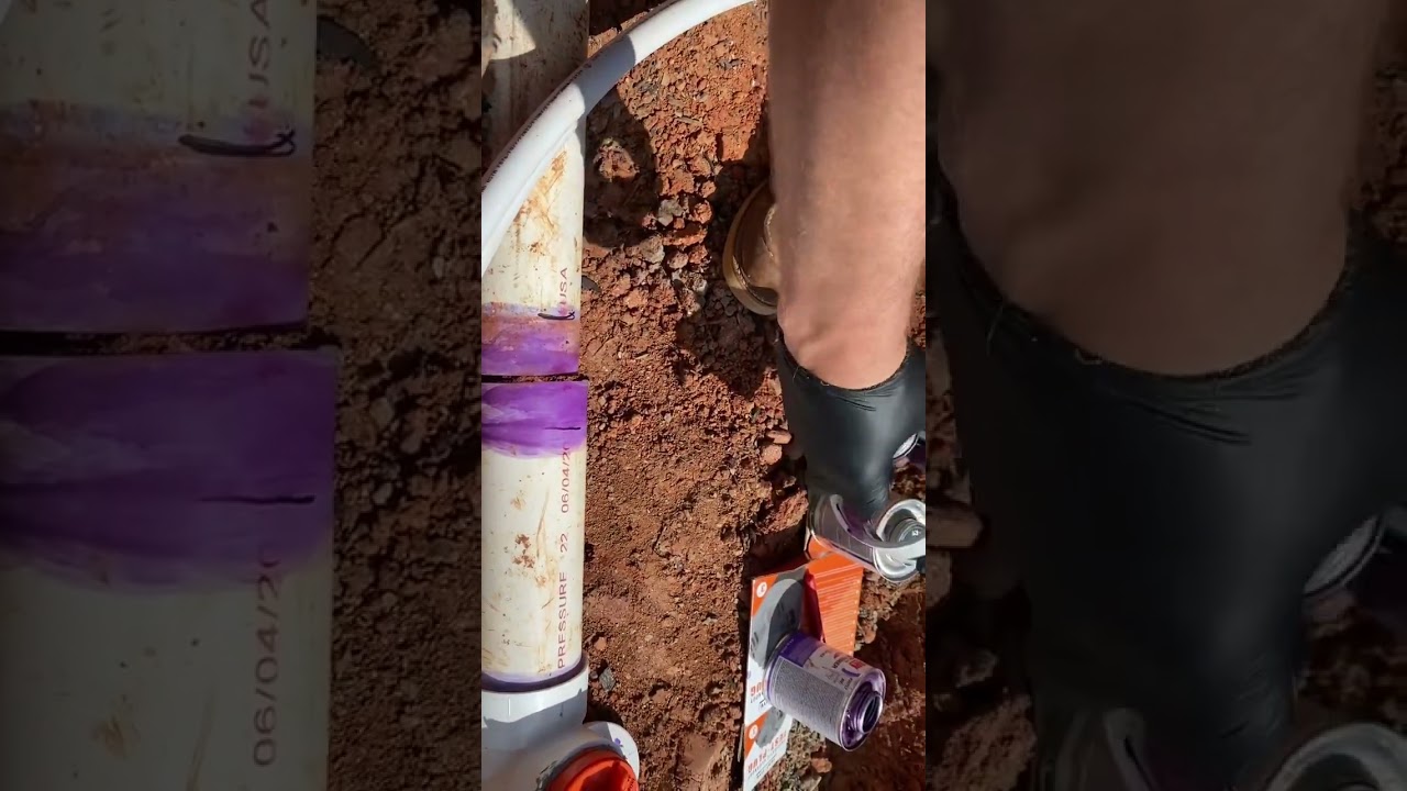 How it install a PVC repair coupling