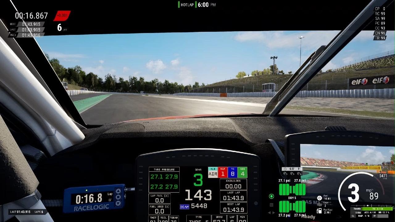 Acc ps5 bmw m4 Barcelona 1:43.7 plus set up.freedom