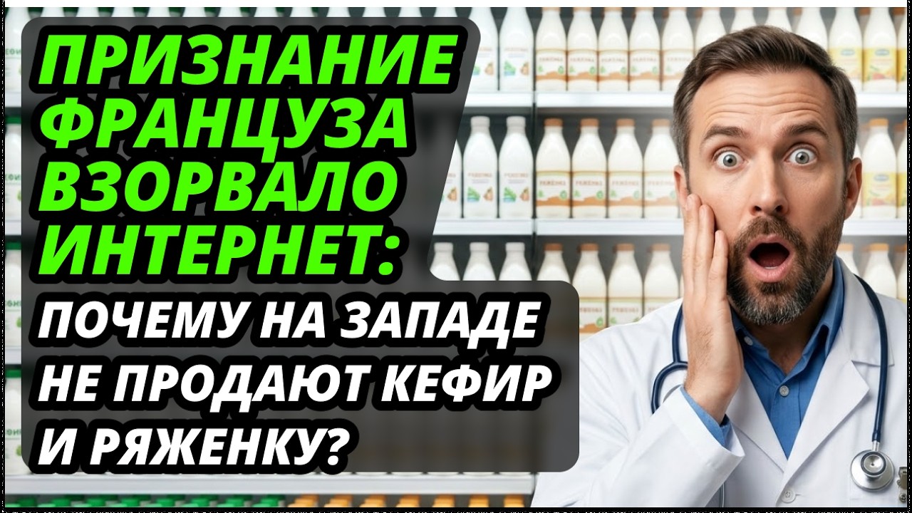 3 дня на русской «молочке»: Французский врач не ожидал ТАКОГО результата...