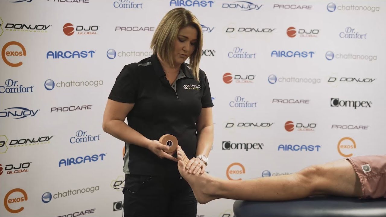 DonJoy Rigid Strapping Tape for Ankle Stability - Physio on Bayside