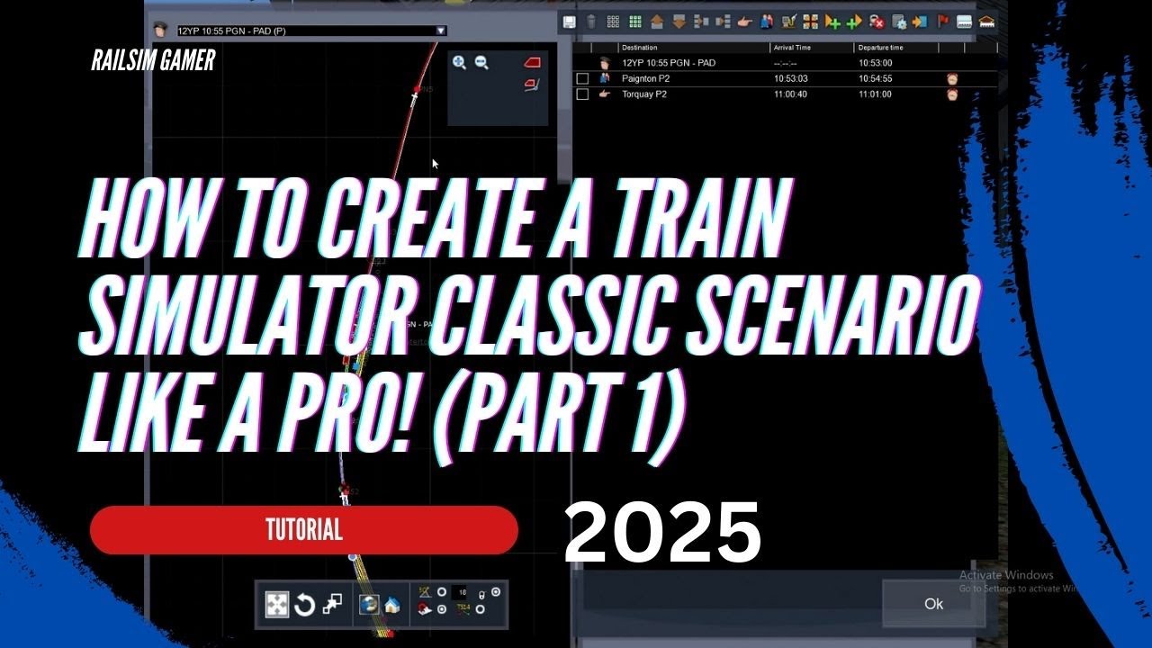 How to create a Scenario for Train Simulator Classic / Railworks Like a Pro! (Part 1)