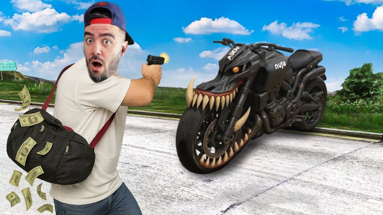 FRANKLIN KATIL MOTORSIKLETI YAPTI - GTA 5 MODS