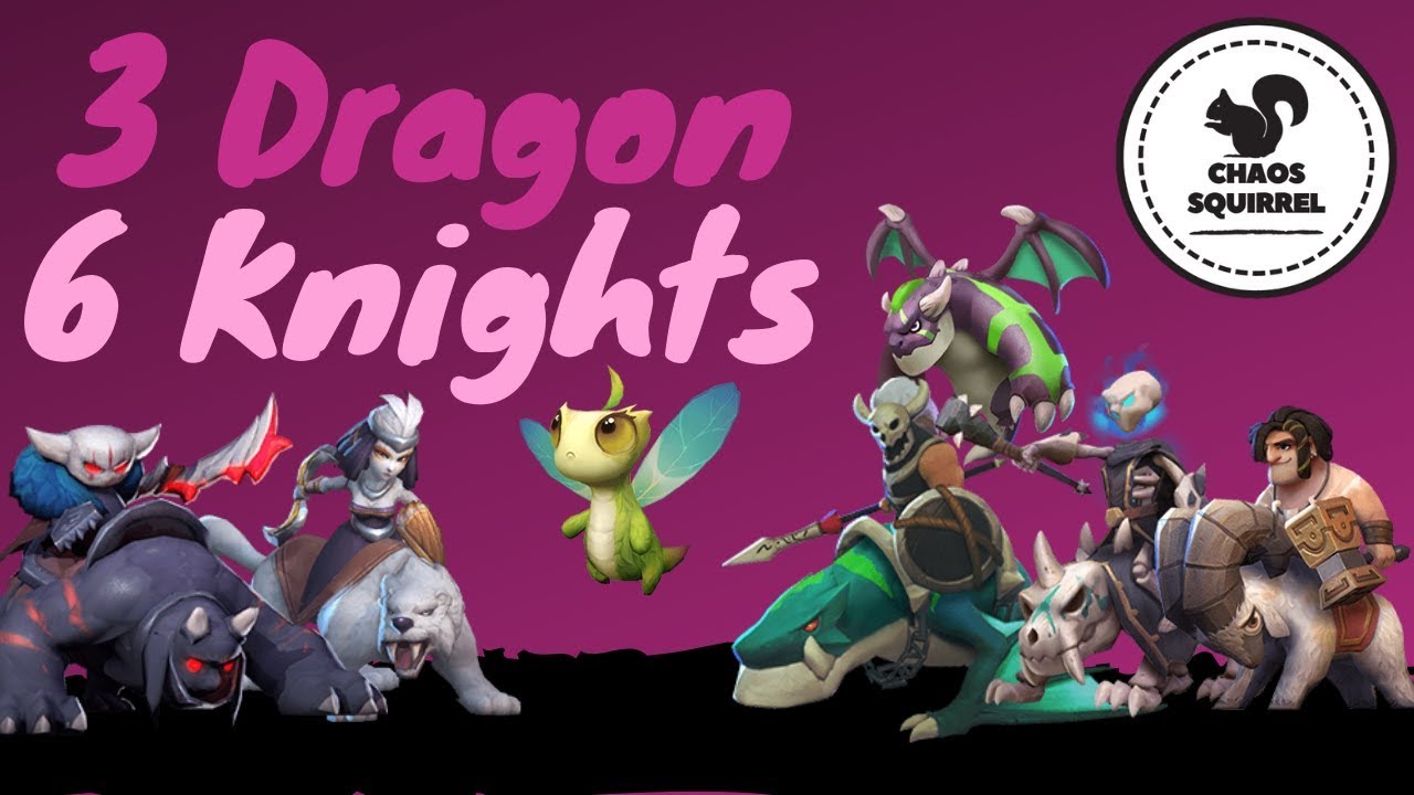 Auto Chess | Dragon Knights | How to Build