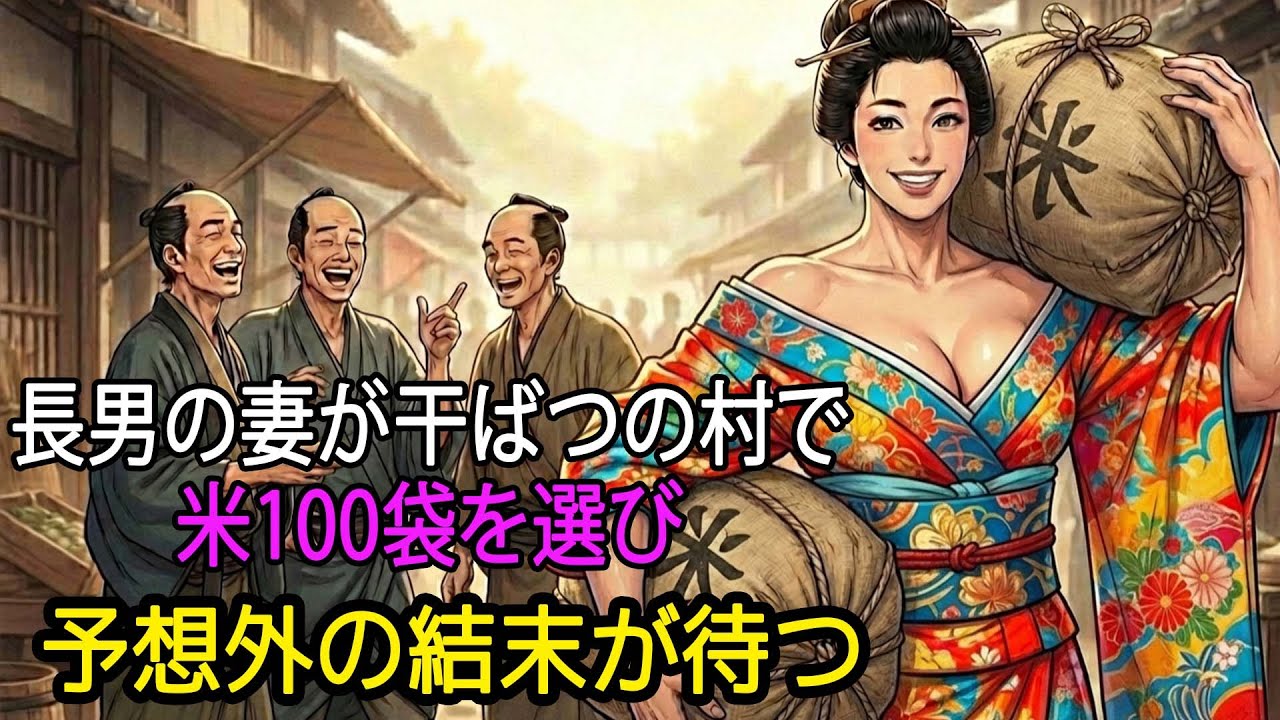 長男の妻が干ばつの村で米100袋を選び、次男の妻が病気の家族を助けたが、予想外の結末が待つ