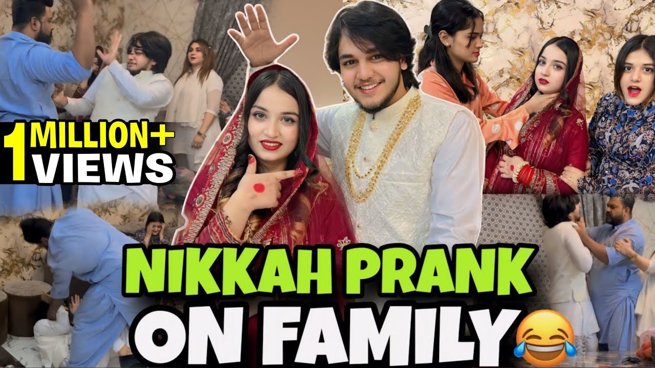 NIKKAH PRANK ON FAMILY // GONE EXTREMELY WRONG