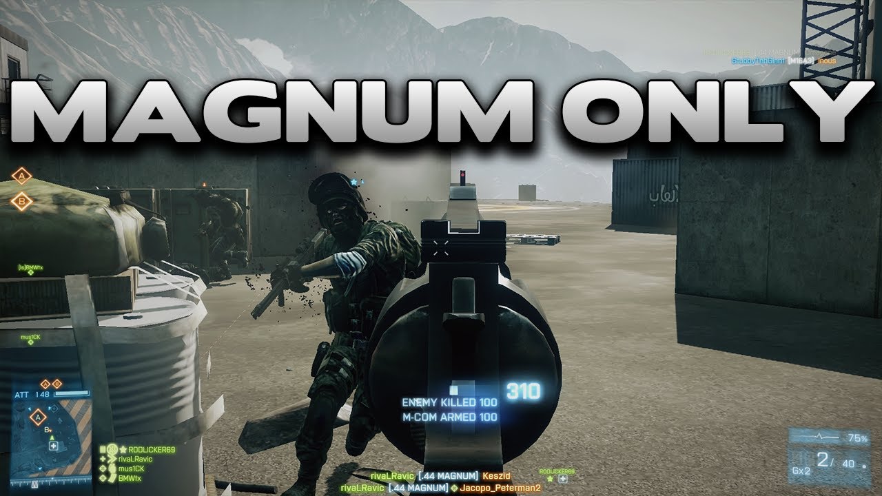 Battlefield 3 Magnum Only on Damavand Peak