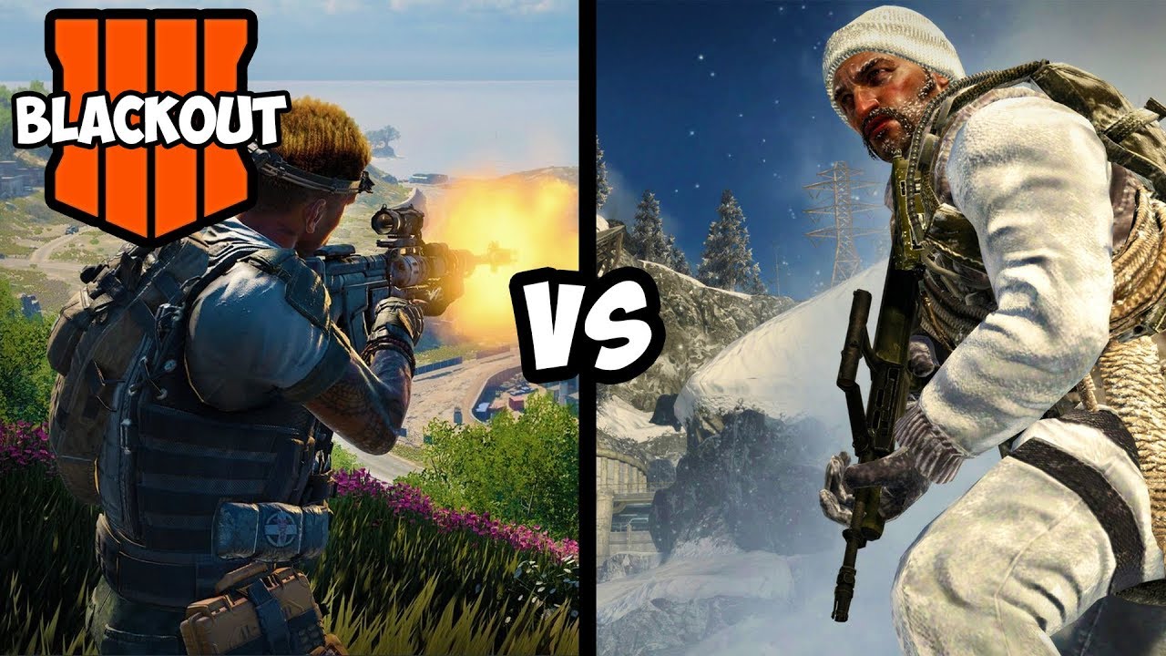 Black Ops 4 Blackout vs Campaign - Call of Duty BO4 Battle Royale