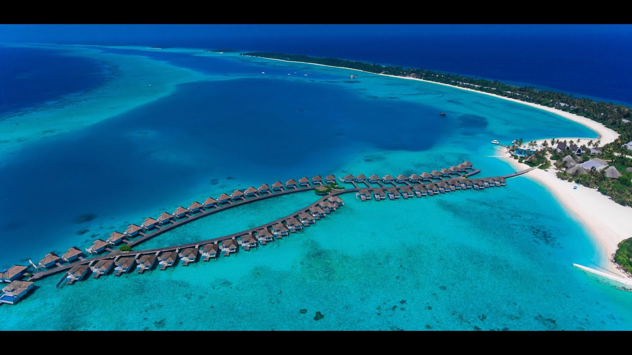 Kandima resort Maldives Aereal Drone video 2,7K