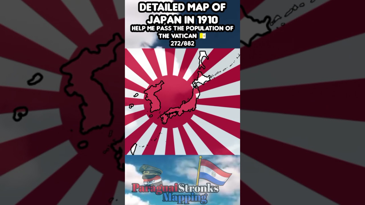 🇧🇷:Mapa detalhado do Jap&atilde;o em 1910/🇪🇸:Mapa detallado de Jap&oacute;n en 1910