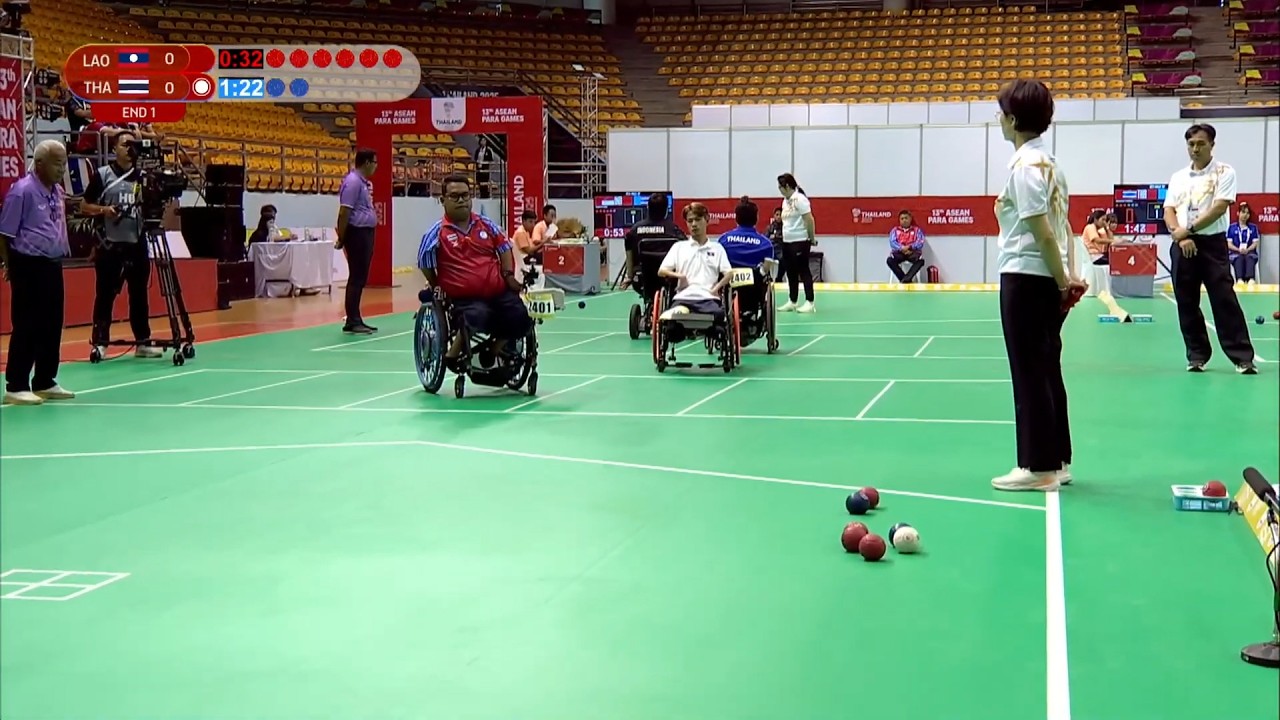 13th Asean Para Games – Boccia 22.01.2026 ½ Final Khamngo PHONGPHANA 🇱🇦 vs 🇹🇭 Pornchok LARPYEN (BC4)