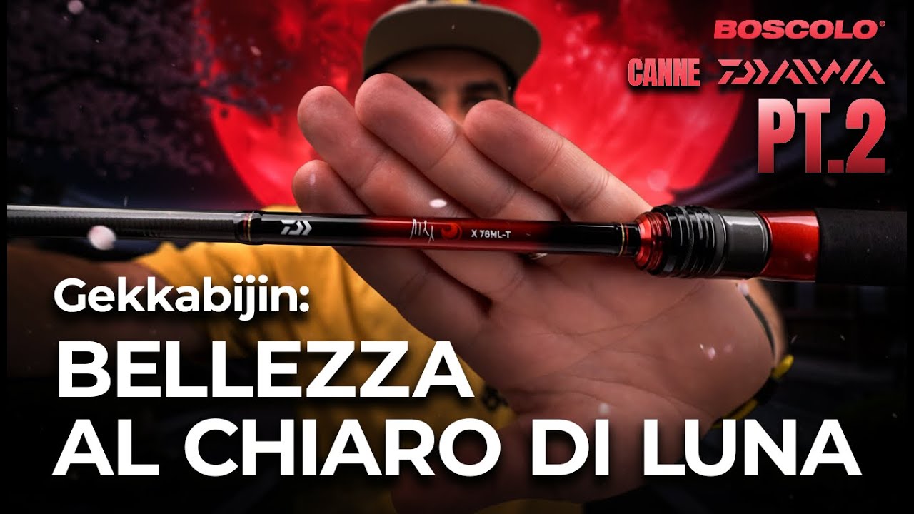 Gekkabijin XV e X, le canne DAIWA da Light-Rock Fishing tecniche ma alla portata di tutti!