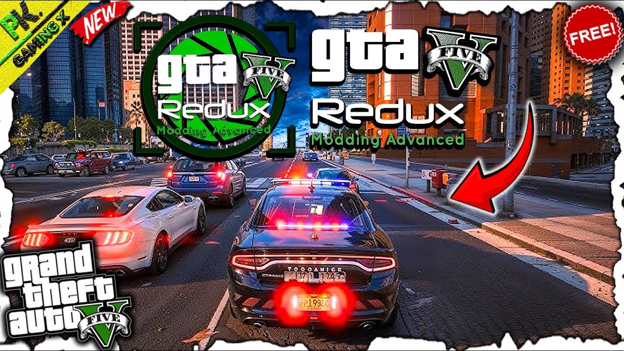 How To Install Redux Graphics Mod In GTA 5 For Free😱|| GTA V Redux Mod || Updated 2025😍