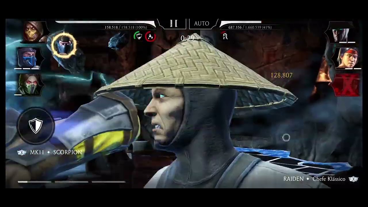 Mortal kombat mobile: Torre do Vento Ancestral Fatal Chefe 80.