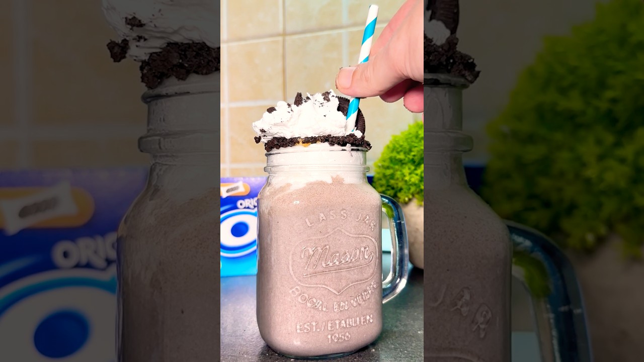 Jedini recept za OREO &scaron;ejk koji ti treba!#oreo #shake #recipe #gastrobrat #myoreocreation
