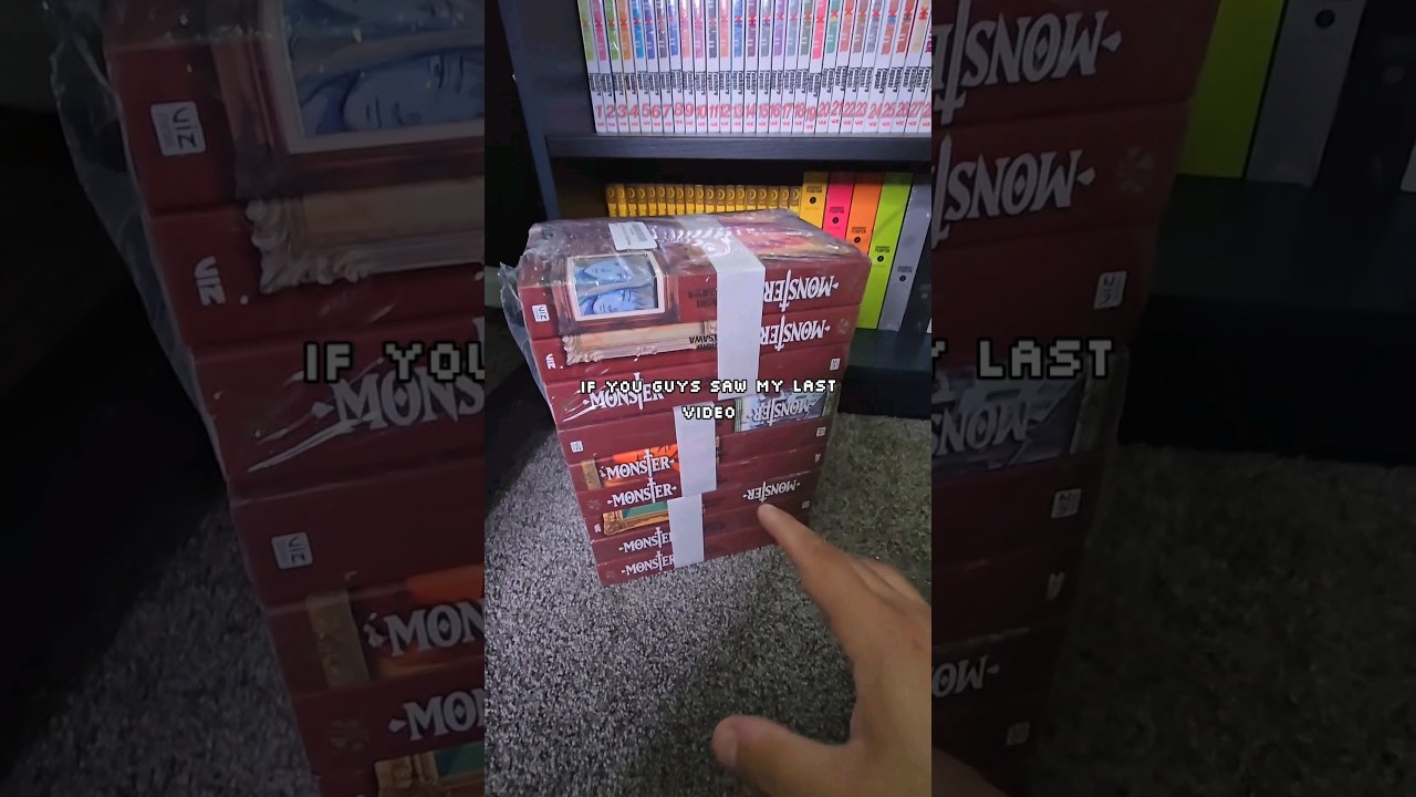 FULL Manga Set Of MONSTER Perfect Editions