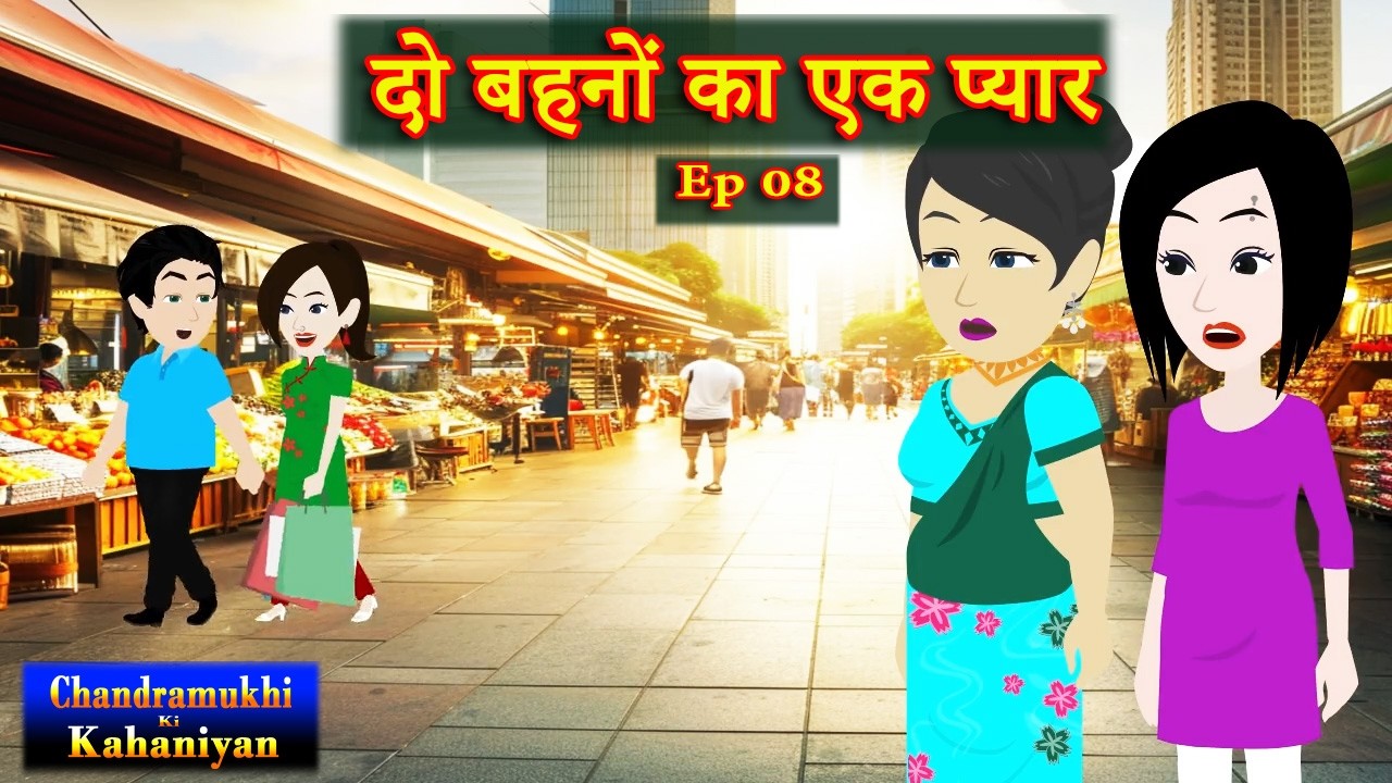 दो बहनों का एक प्यार  Ep 08 | Do Behnon Ka ek Pyaar | Family Drama | Hindi Story time | Suspense