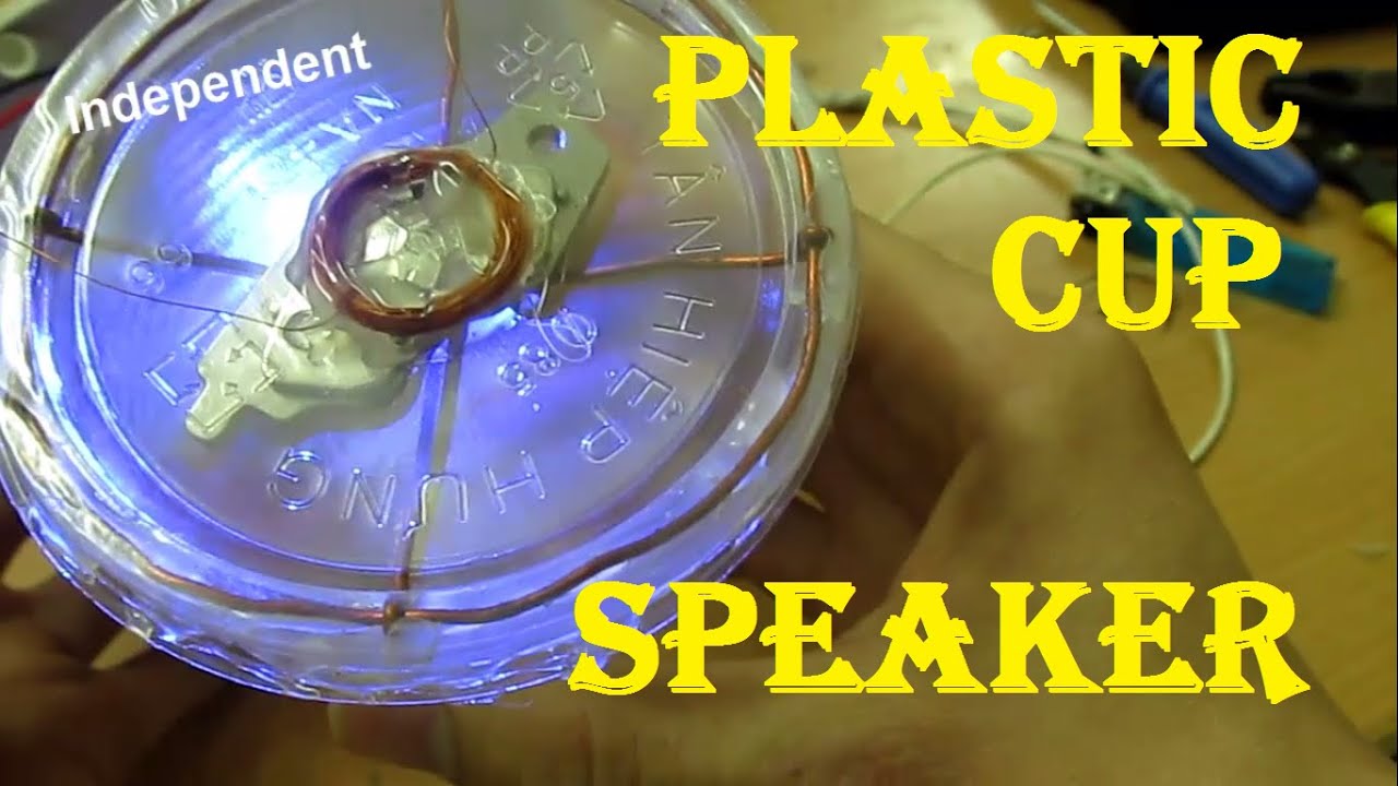 How to Make a Speaker out of Plastic Cup