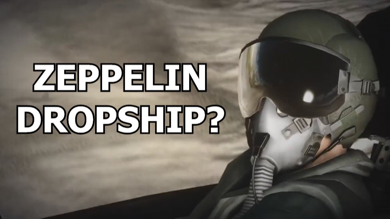 BF3 Endgame - Zeppelin Dropship? (Battlefield 3 Gameplay)