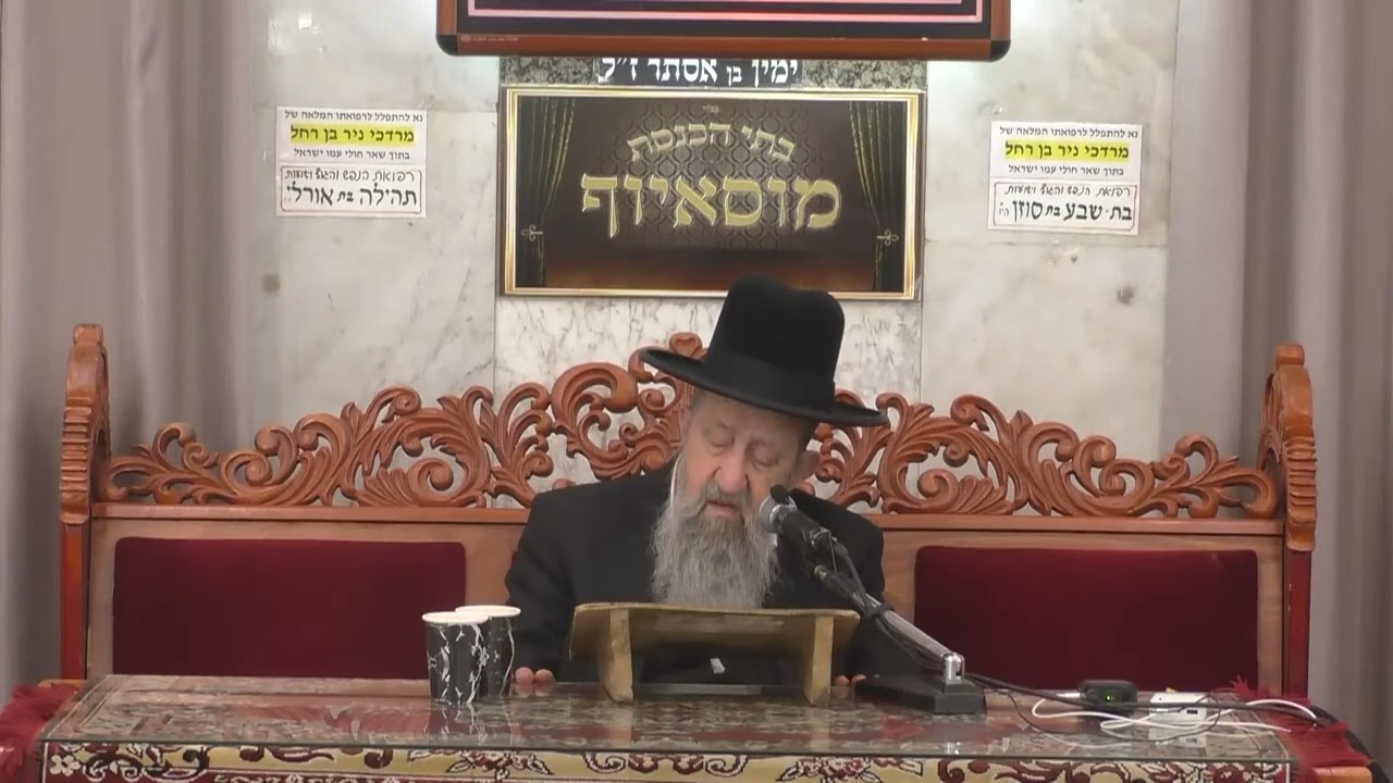 הרב בן ציון מוצפי • עניינו של חודש ניסן