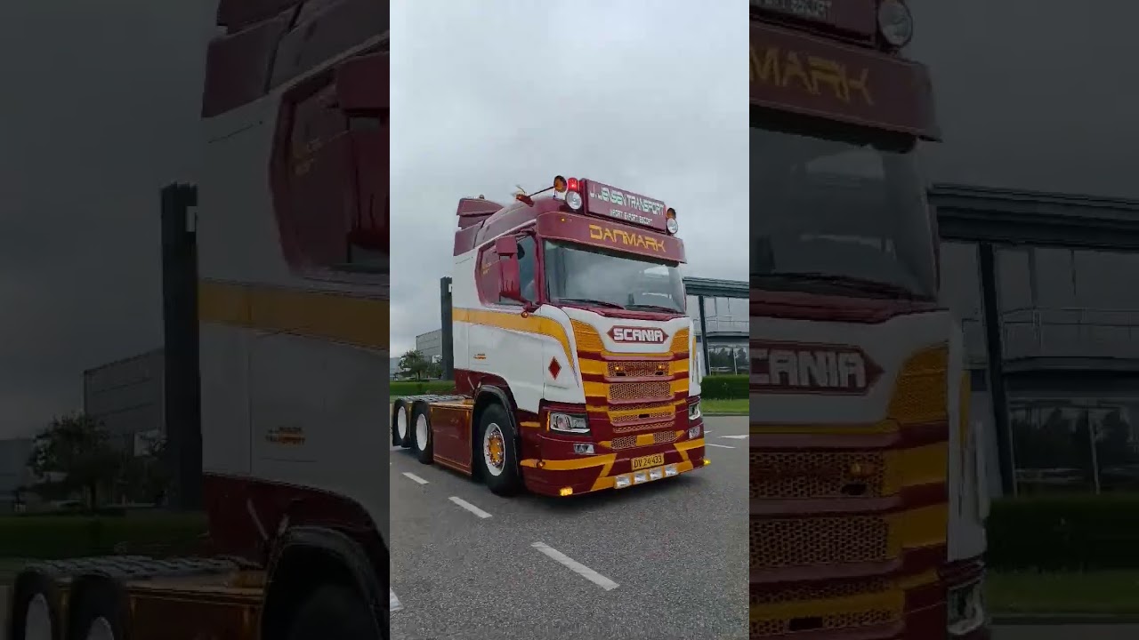 Allemaal donders dikke wagens 🤩 #scaniav8 #poah #blacksmoke #loudv8saveslives