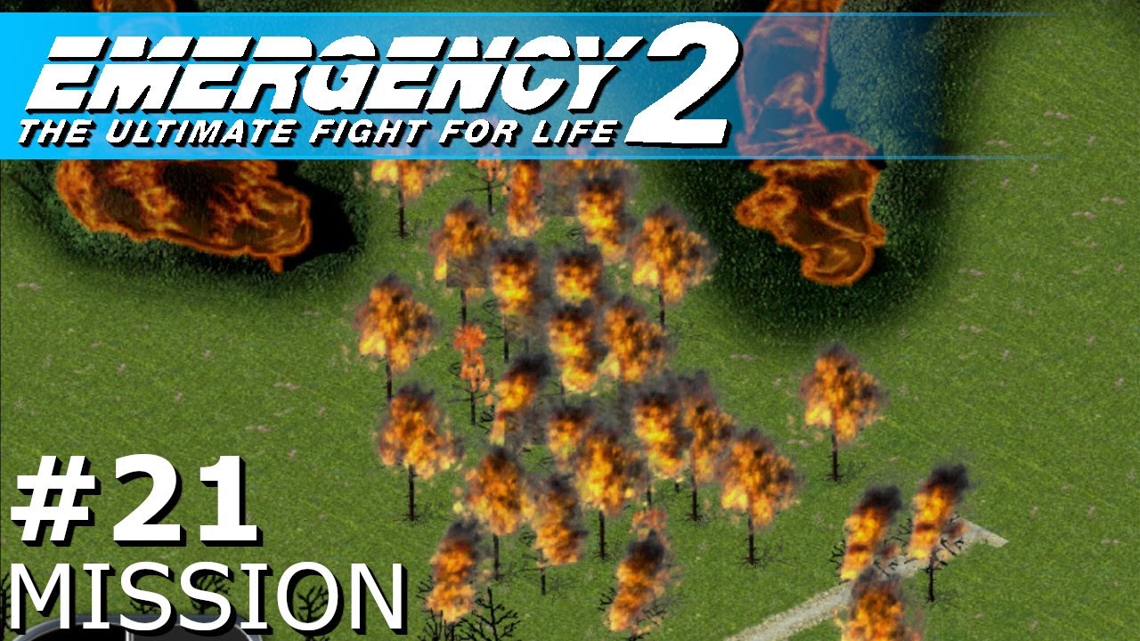 EMERGENCY 2/ #21: Vulkanausbruch! [Mission 21: Lavamassen bedrohen die Stadt! ]