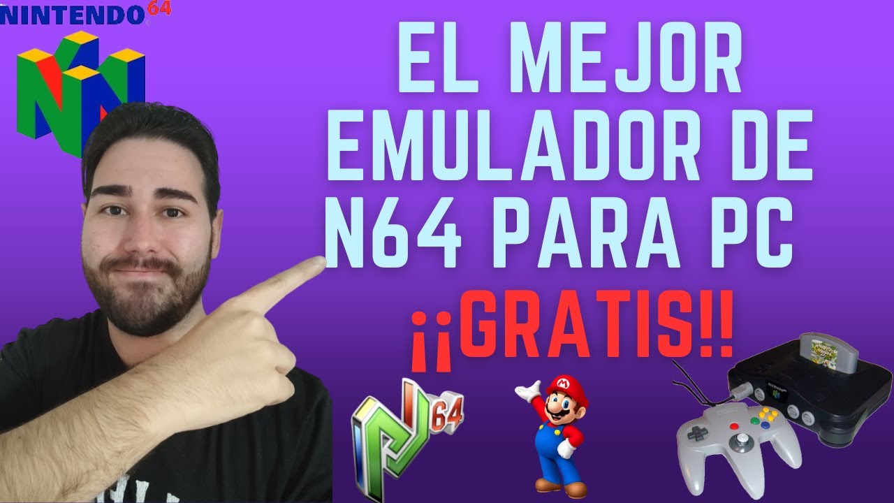 😎 El mejor EMULADOR para PC de N64 | Proyect64 | Instalacion y Configuracion 2023  🏆
