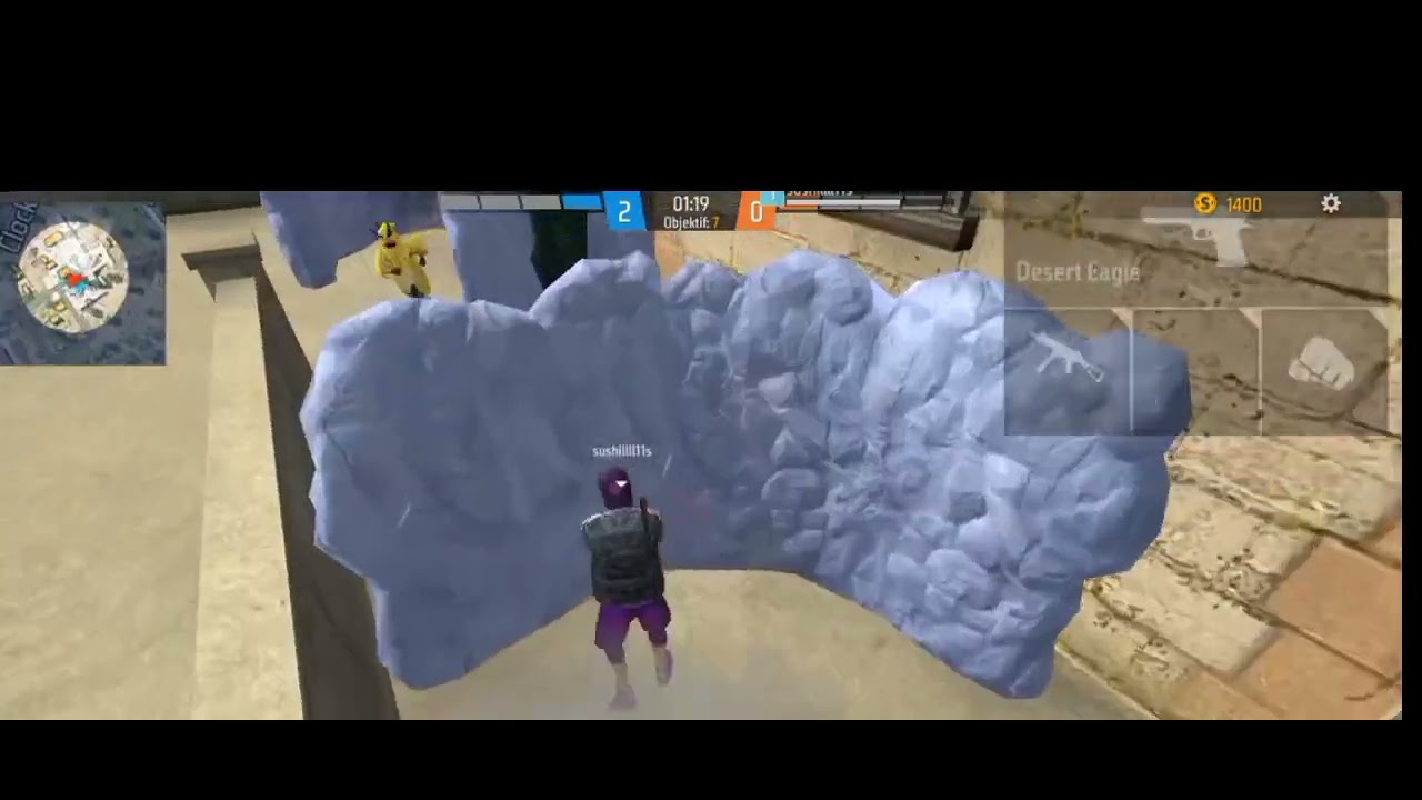 1v1 costom challenge me Indonesia playre