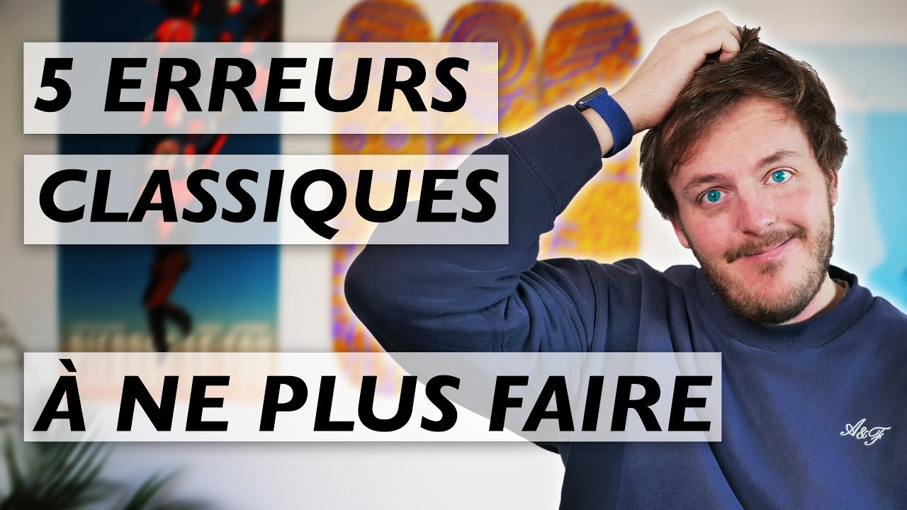 DEVENIR MINIMALISTE : 5 Erreurs Inévitables