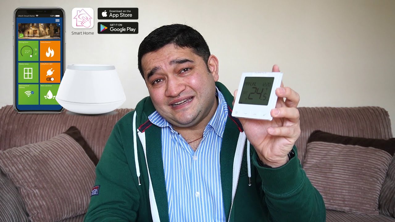 The SALUS Quantum Thermostat REVIEW / Installation / Setup / Demonstration