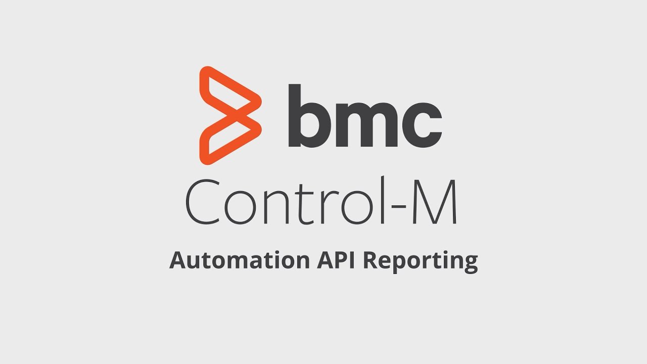 Control-M - Generate Reports with Automation API