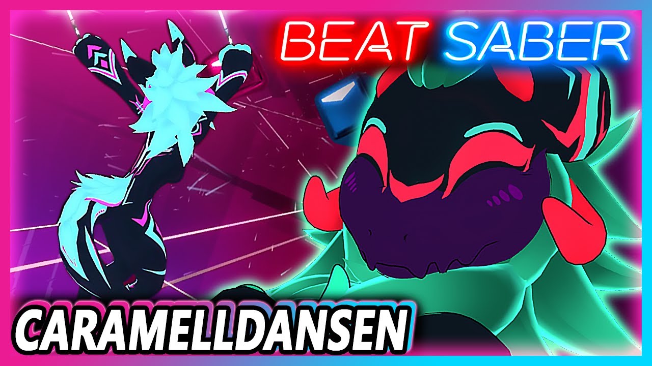 Caramelldansen | Beat Saber | Full Body tracking | Wickerbeast | Expert Full Combo