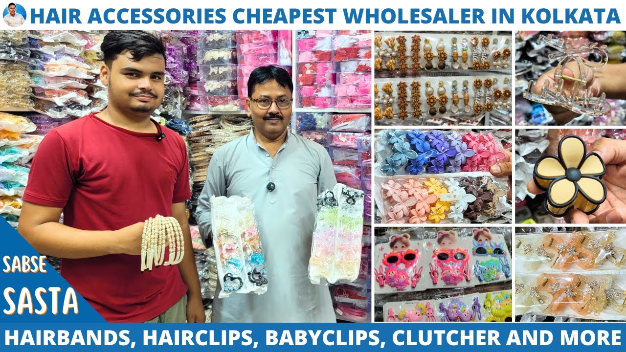 Cheapest Rate Hair Bands, Hair Clutcher, Hair Clips at Cheapest Rate in Kolkata | Faizaan Traders