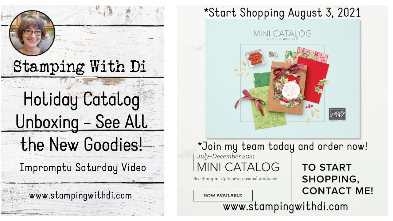 Holiday Mini Catalog Unboxing See All the Goodies | Stampin' Up!