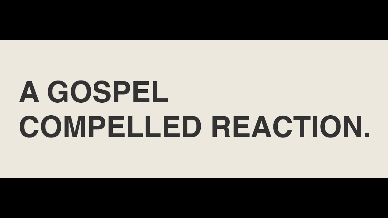A GOSPEL COMPELLED REACTION | Ps James Murray | TRIBES