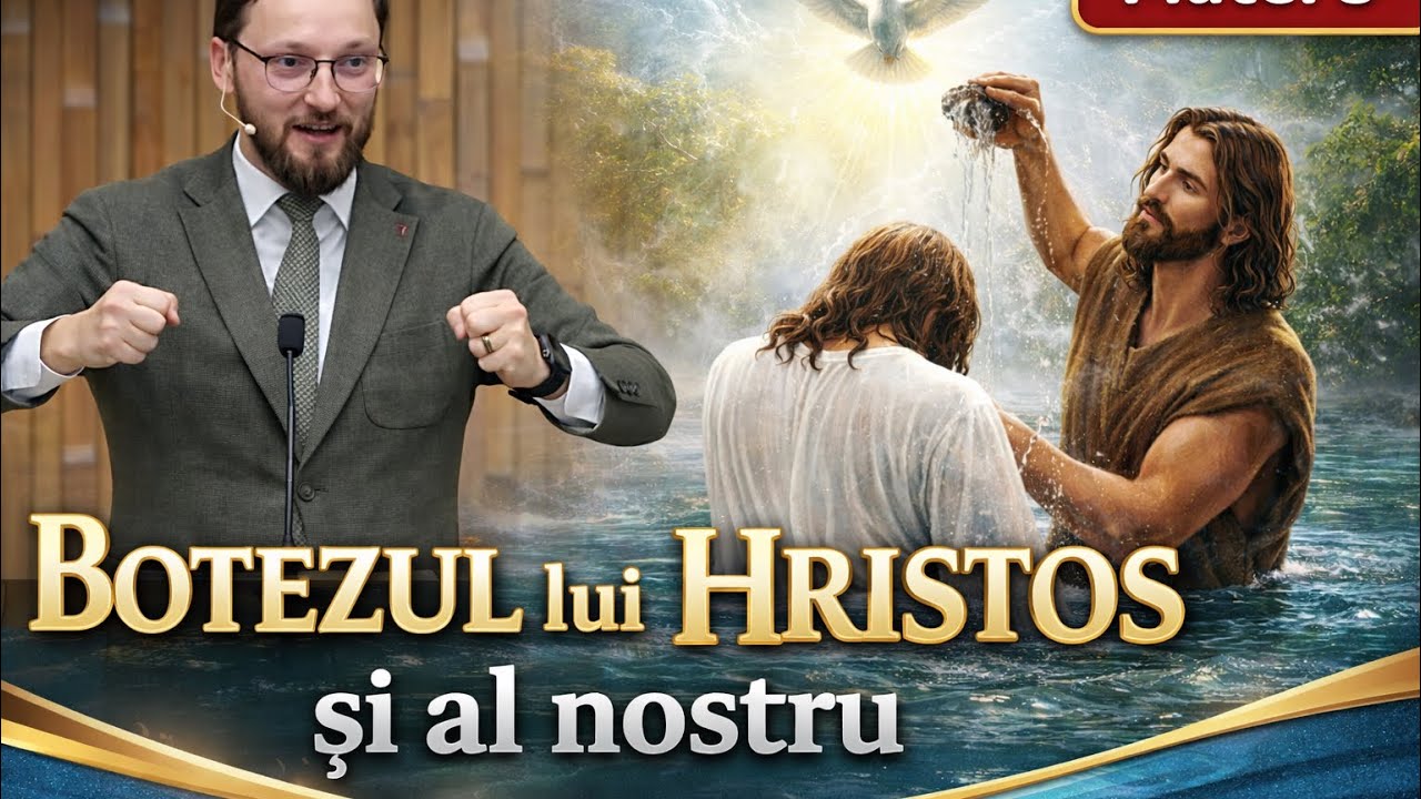 Botezul lui Hristos și al nostru | Matei 3 @maranathasuceava