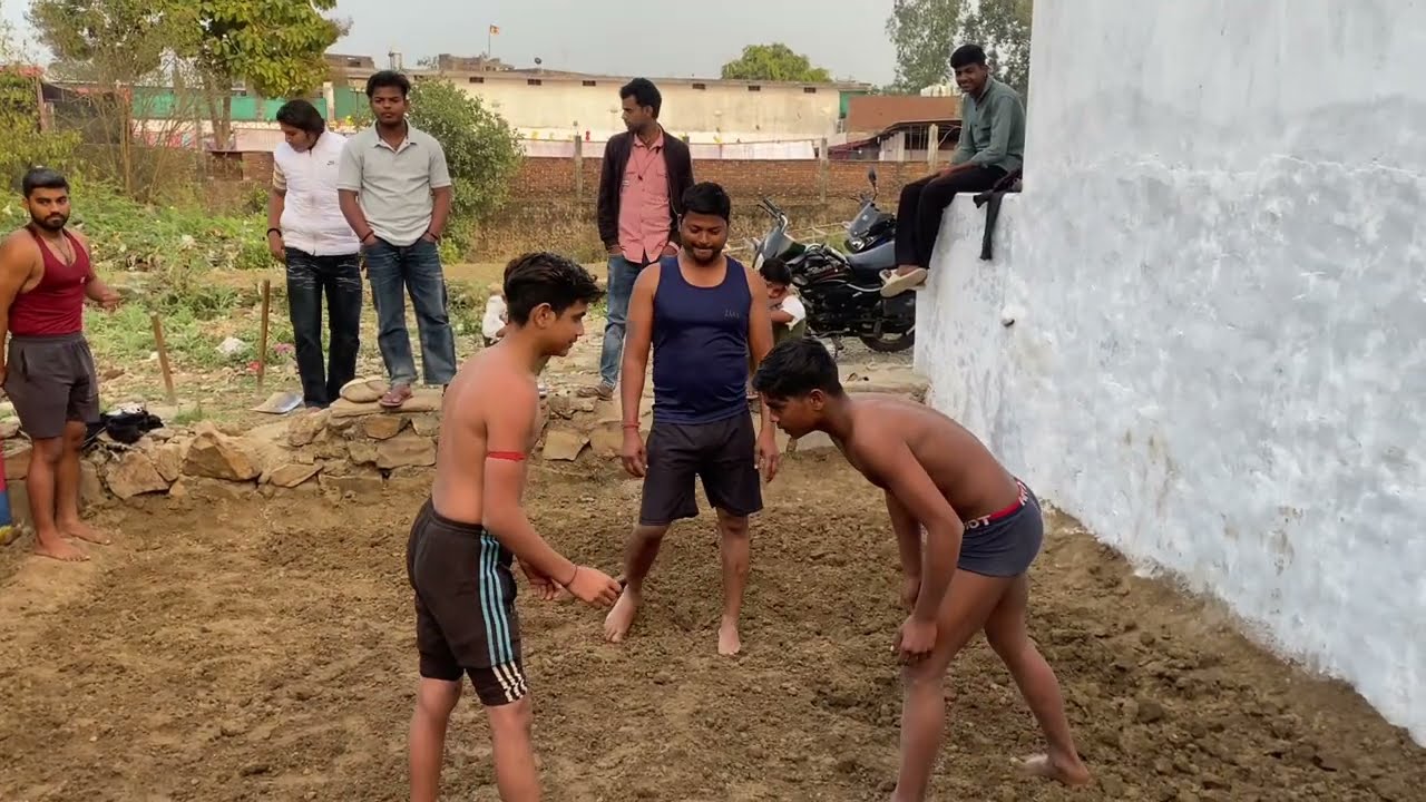 Baroda kushti team mp #baroda #trending sonu vs rohit 